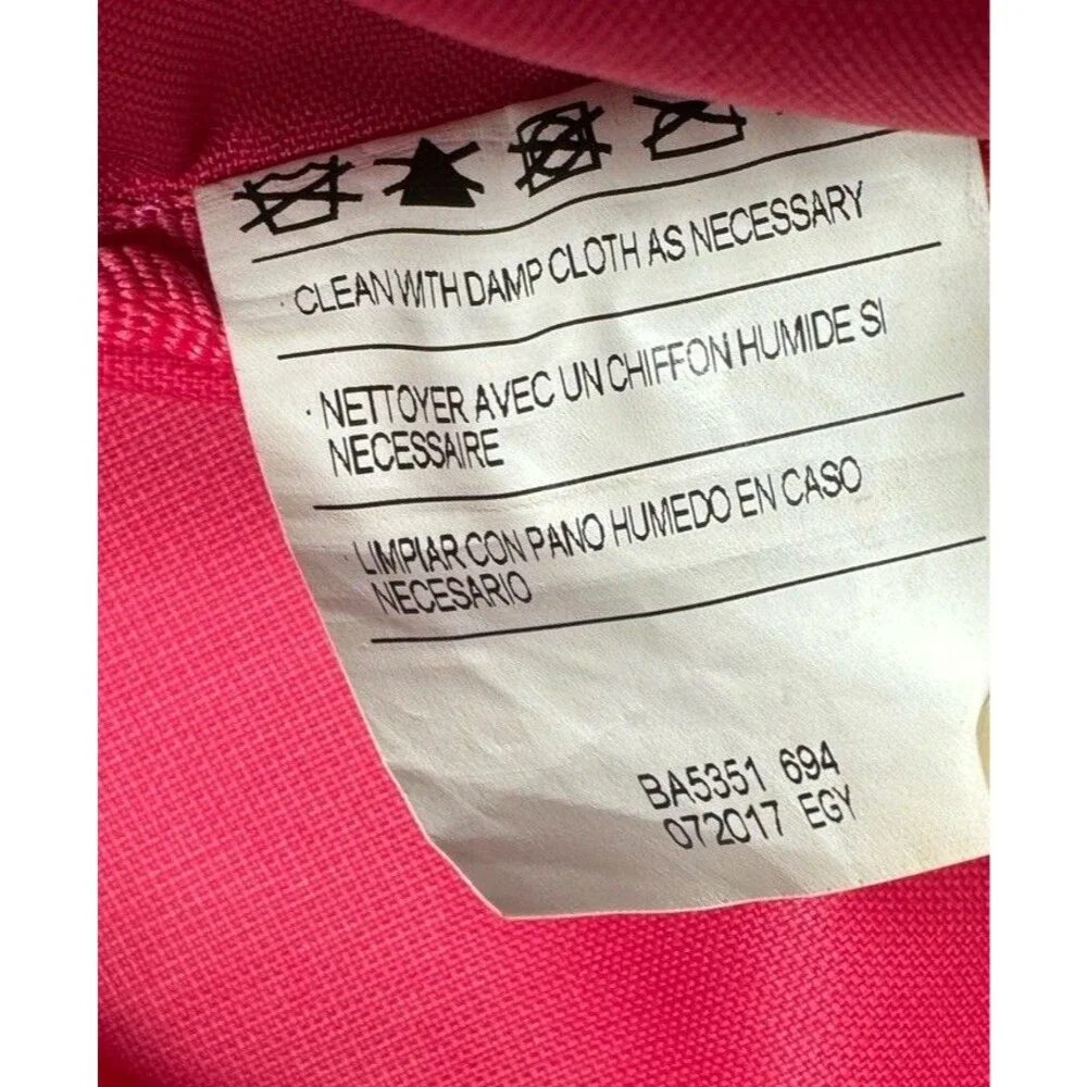 Nike Graphic Drawstring Sports Gym Bag Drawstring Backpack Pink Red